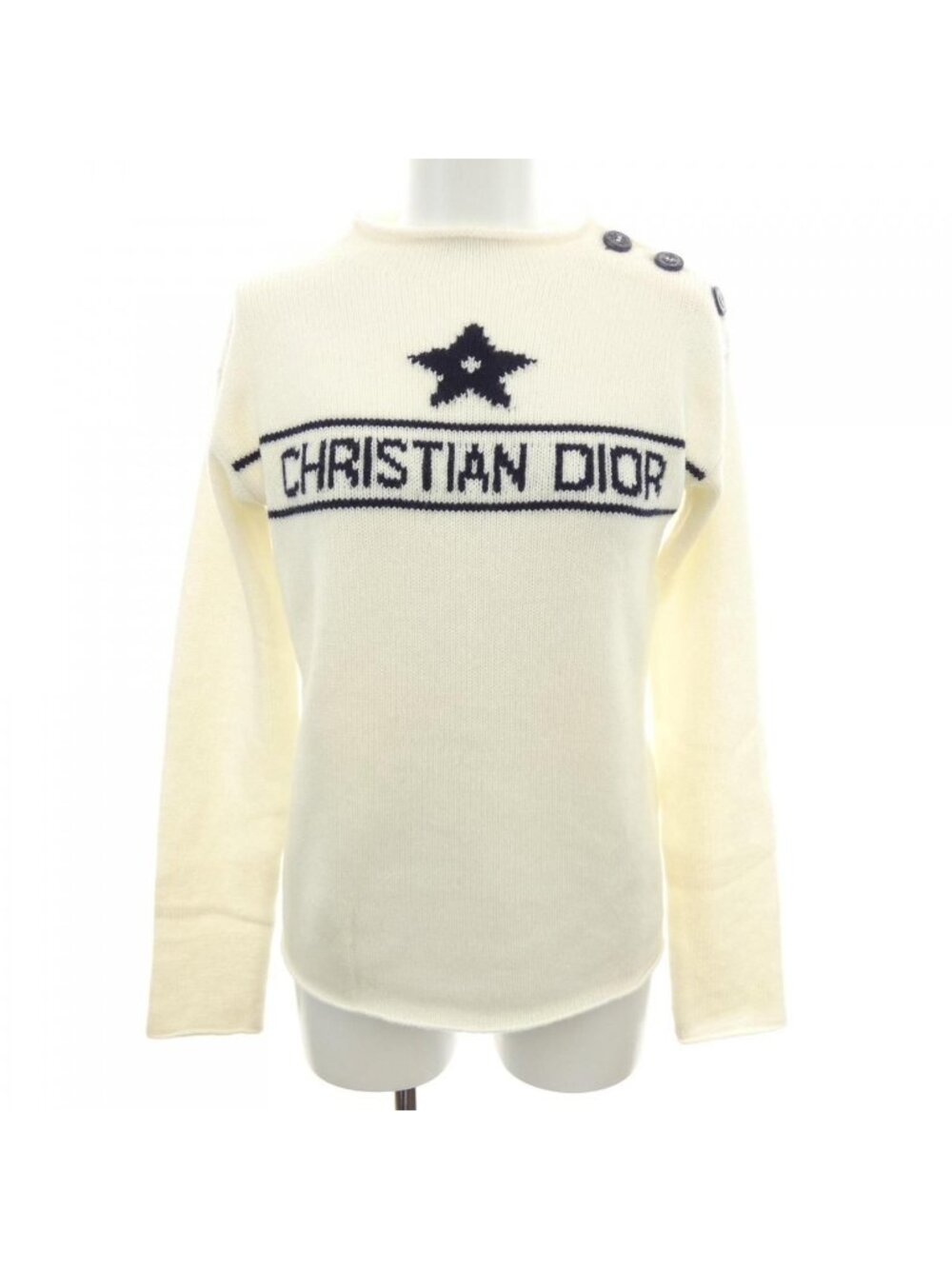 Dior Knit Sweater Beige